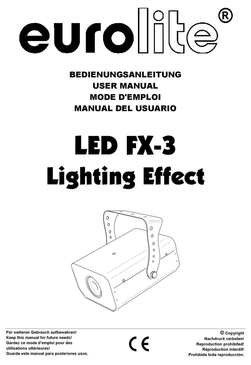 EuroLite LED FX-3 user manual