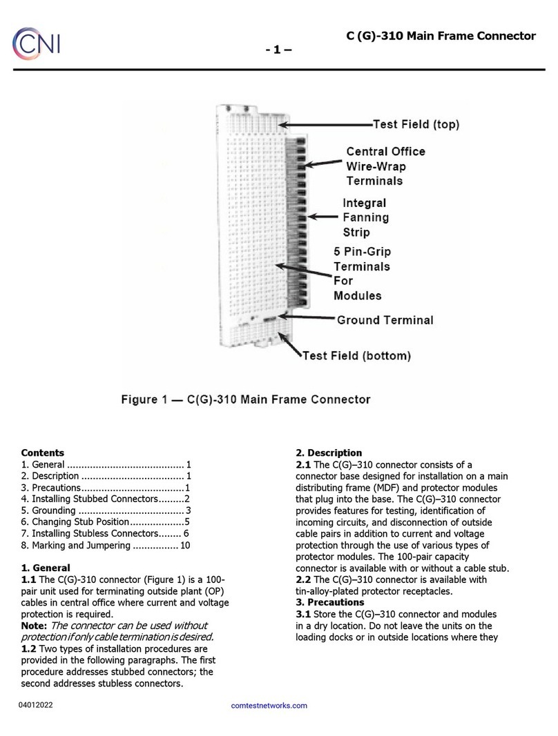 CNI C(G)-310 manual