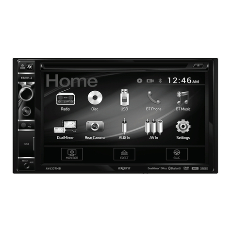 Axxera DualMirror 2-Way AV6337MB Operating instructions