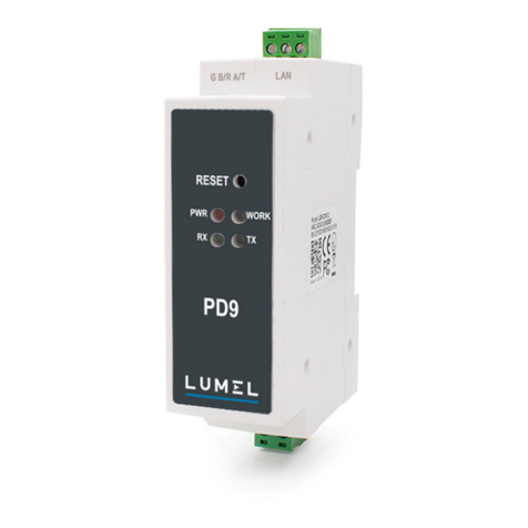 Lumel PD9 Service manual