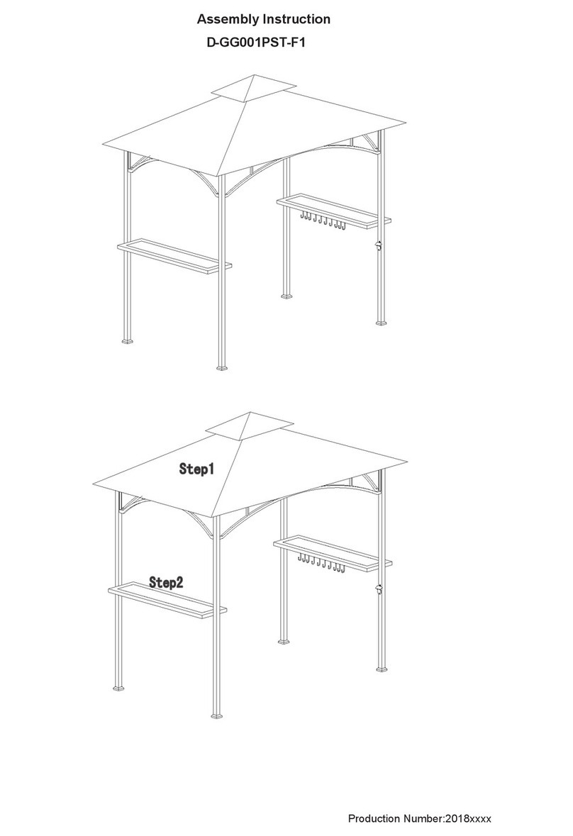 Sunjoy D-GG001PST-F1 User manual
