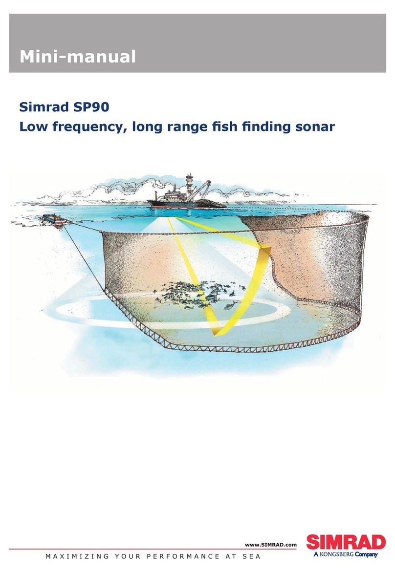 Kongsberg Simrad SP90 Series manual