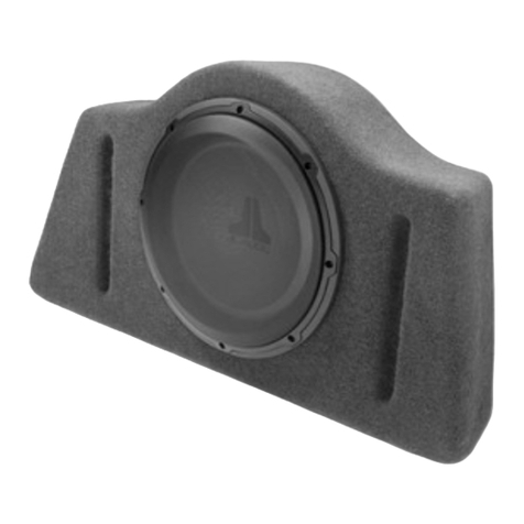 JL Audio Stealthbox SB-T-FJ/12W1v2 User manual JL Audio Stealthbox SB-T-FJ/12W1v2 User manual