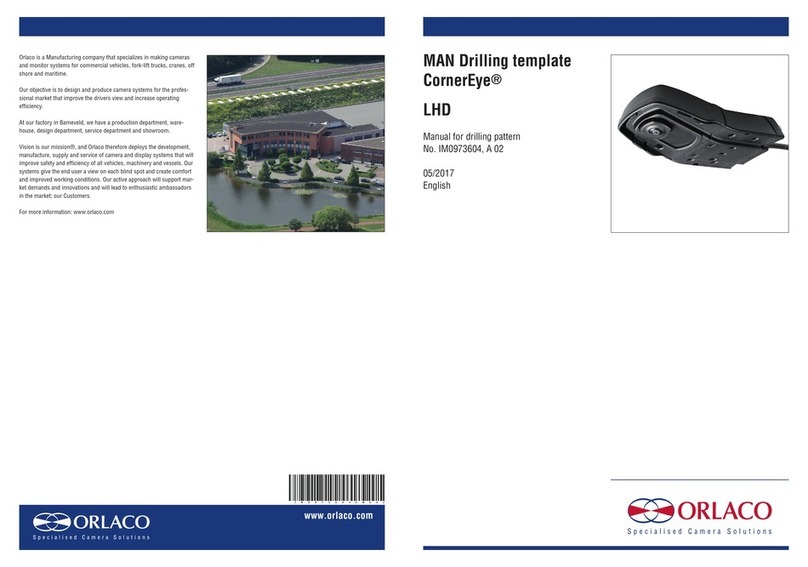 Orlaco CornerEye LHD User manual