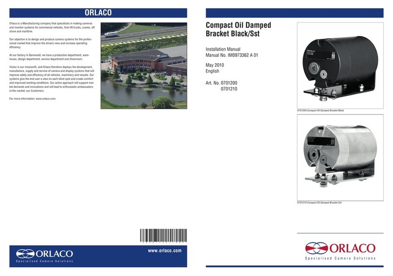 Orlaco 0701200 installation manual