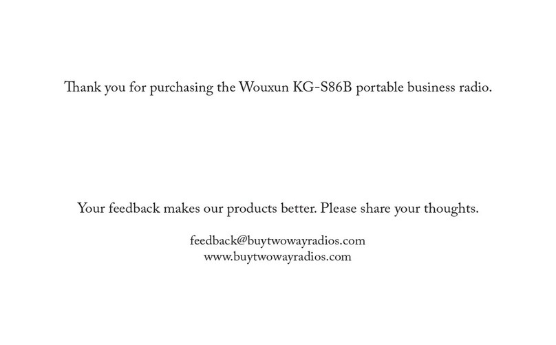 Wouxun KG-S86B manual