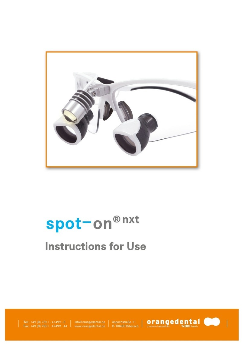 orangedental spot-on nxt Instructions for use orangedental spot-on nxt Instructions for use