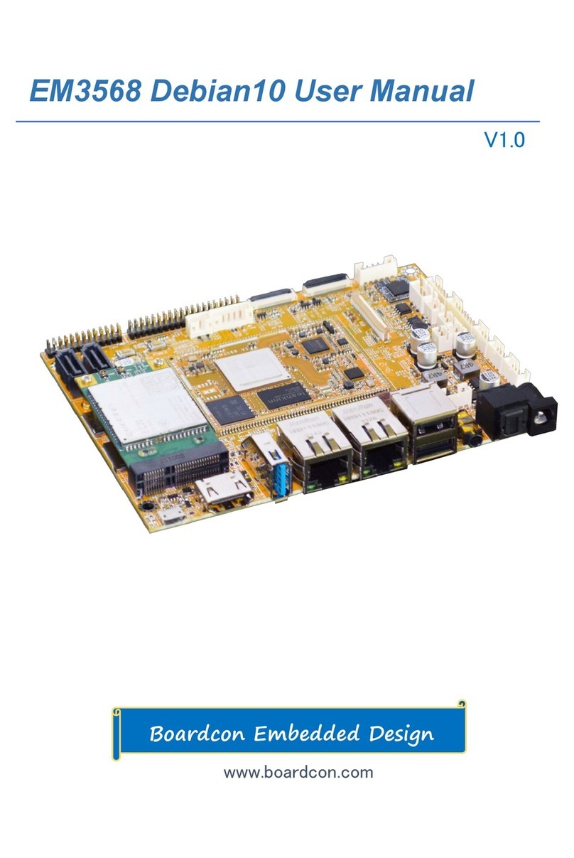 Boardcon Embedded Design EM3568 user manual