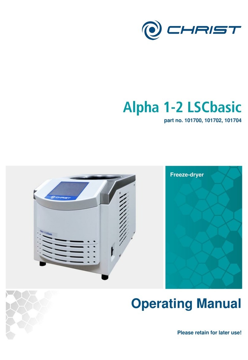 Christ Alpha 1 LSCbasic operating manual