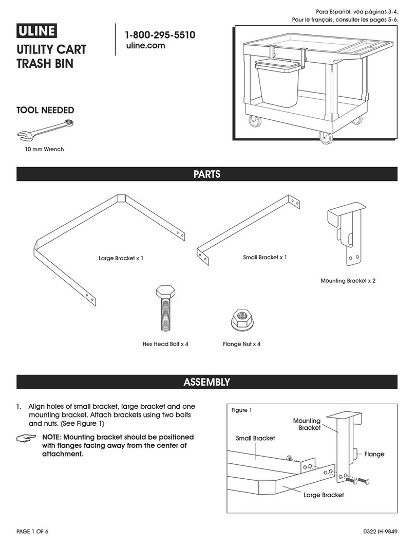 U-Line H-9849 User manual