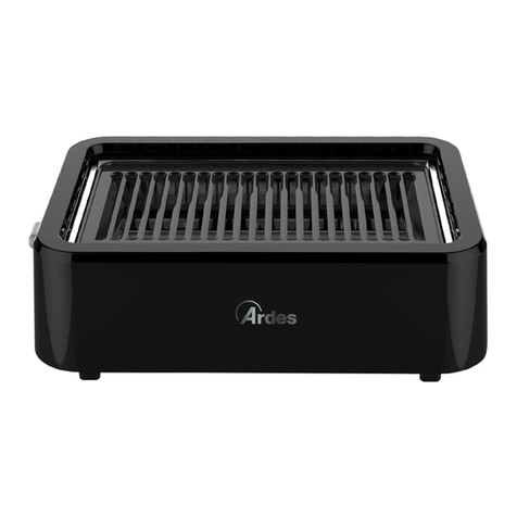 ARDES ARGRILL01 Instructions for use
