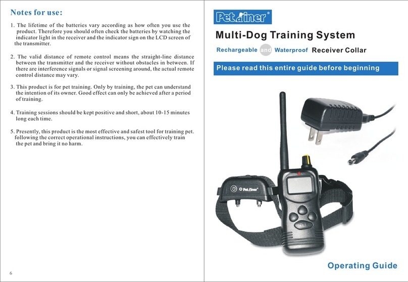 Petainer IS-PET900-B 1 operating guide