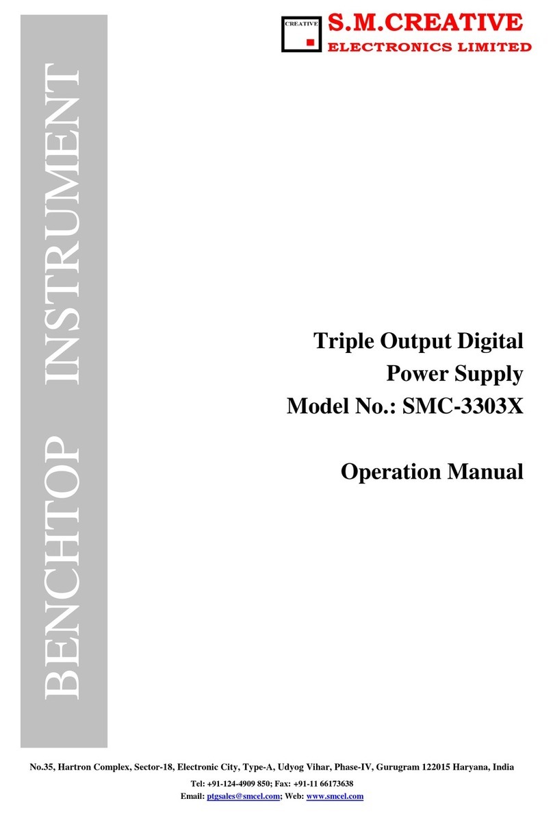 CREATIVE ELECTRONICS SMC-3303X User manual