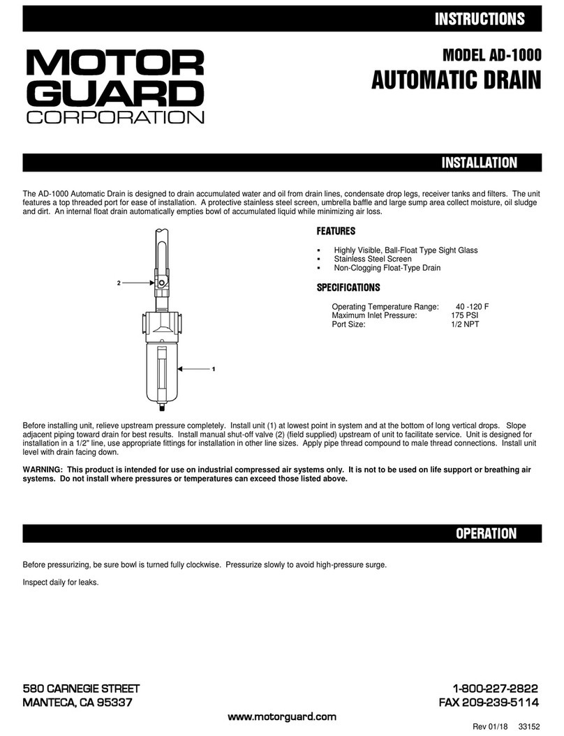 MotorGuide AD-1000 instructions