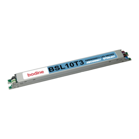 Bodine BSL10T3 installation instructions