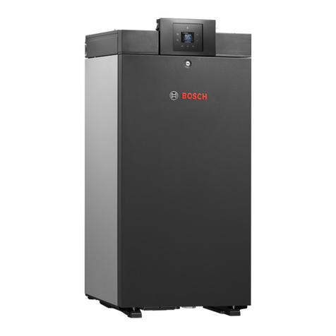 Bosch Condens 7000 WP Installation and maintenance instructions