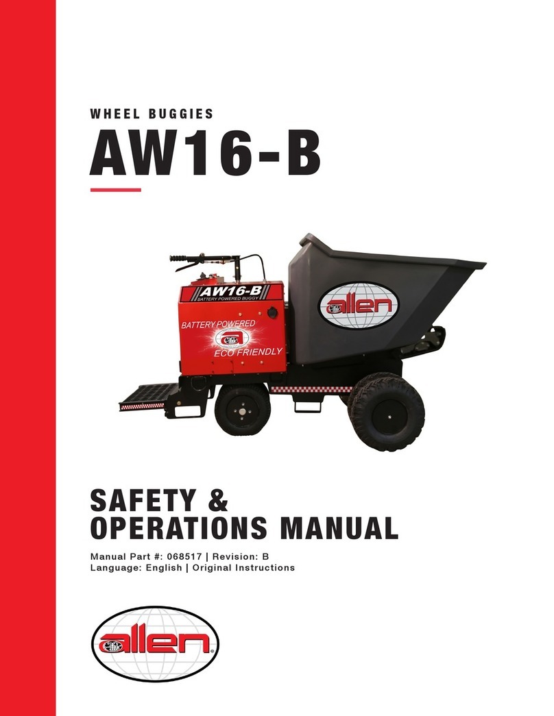 allen AW16-B Safety & operation manual