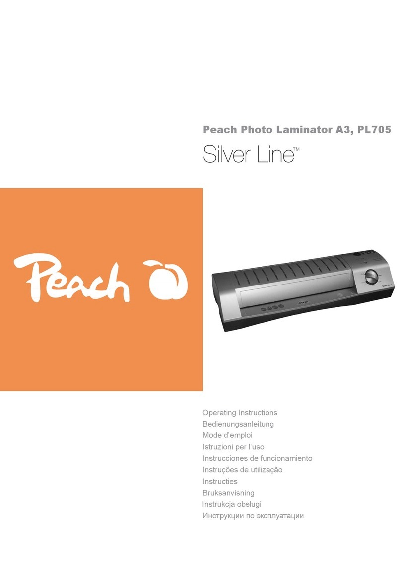 Peach Silver Line PL705 User manual