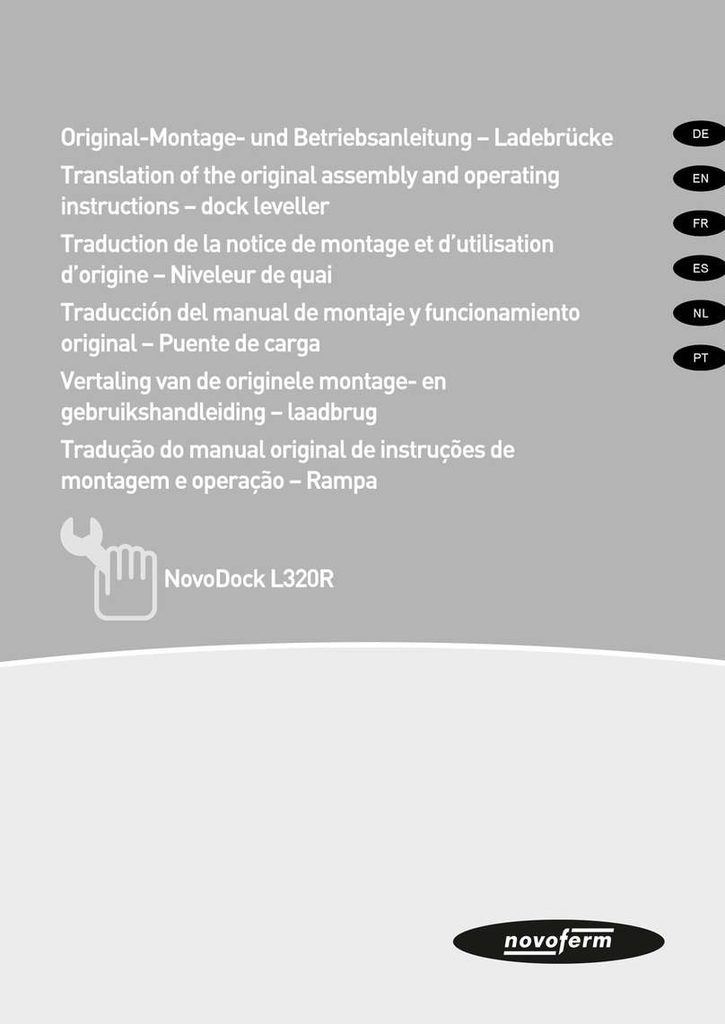 Novoferm NovoDock L320R Translation of the original assembly instruction