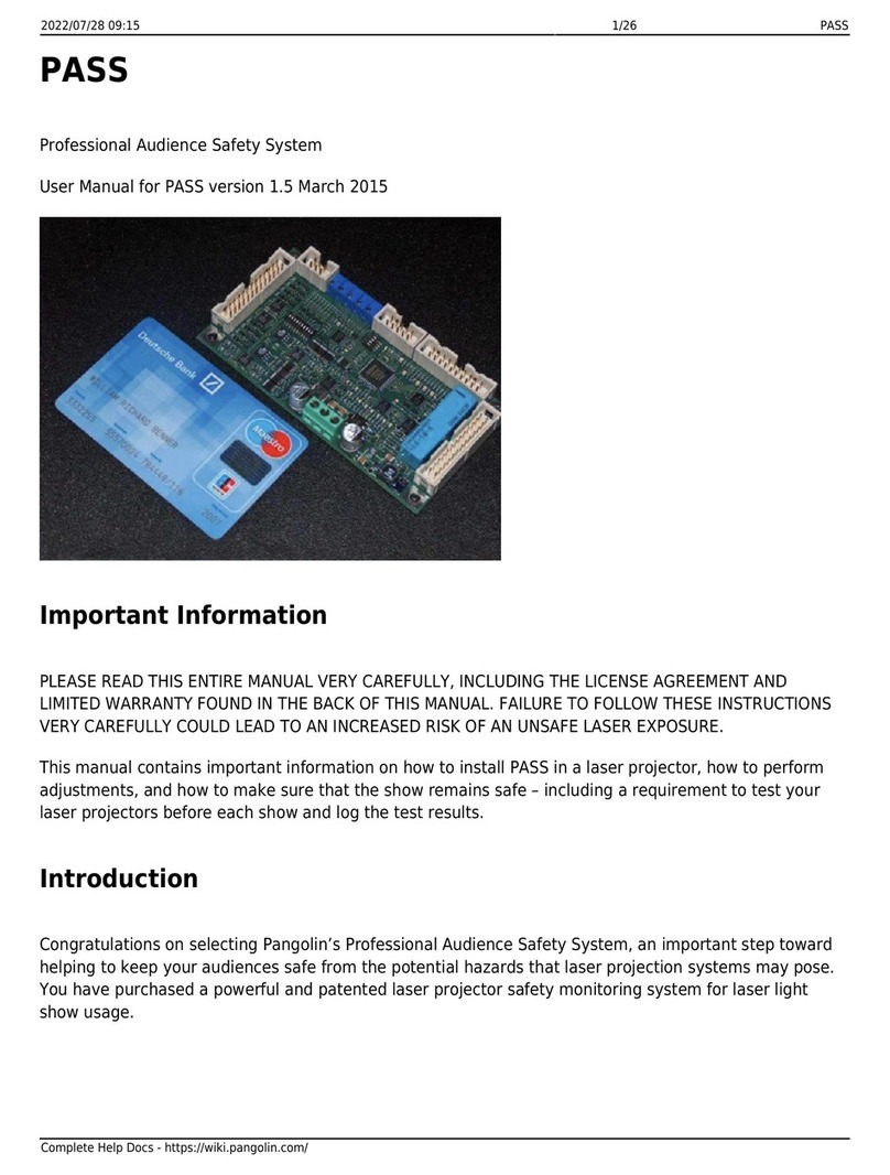Pangolin PASS user manual