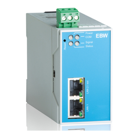 insys icom EBW-E User manual
