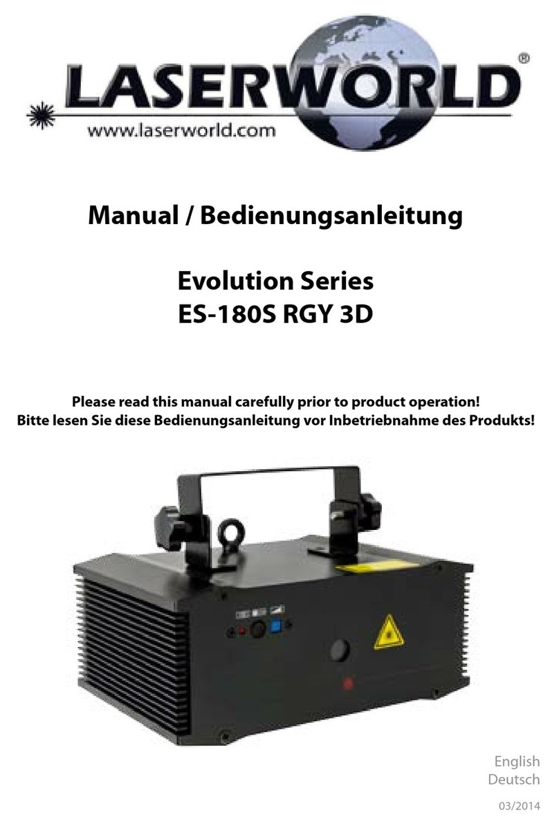 Laserworld Evolution ES-180S RGY 3D manual