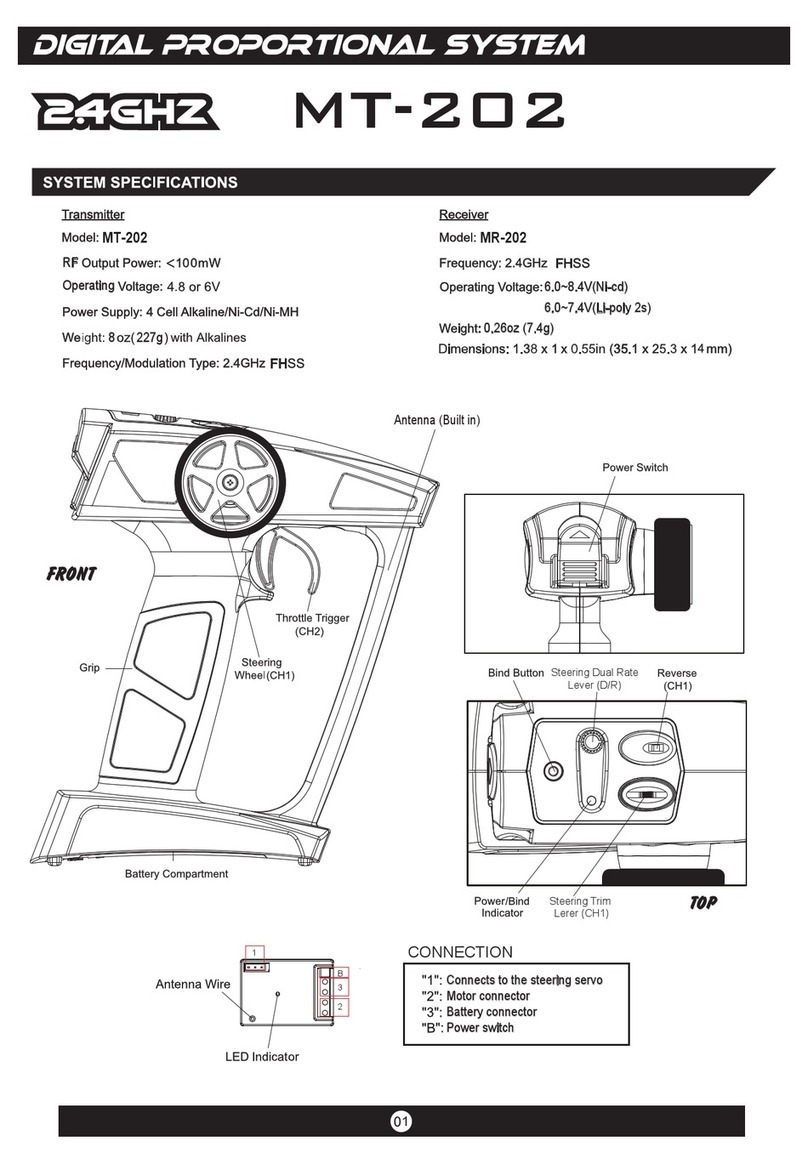Merit MT-202 User manual