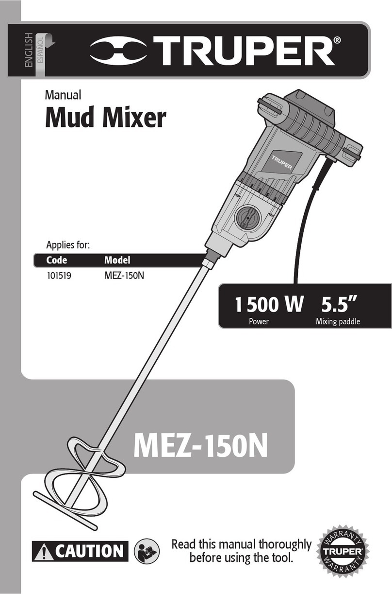 Truper MEZ-150N User manual