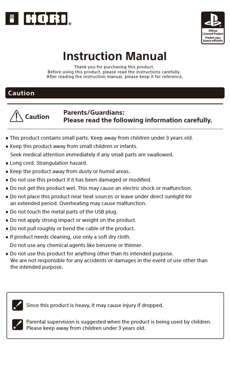 HORI SPF-013 User manual HORI SPF-013 User manual