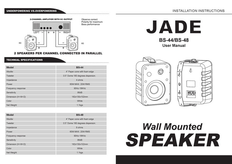 TECHTOP JADE BS-44 installation instructions