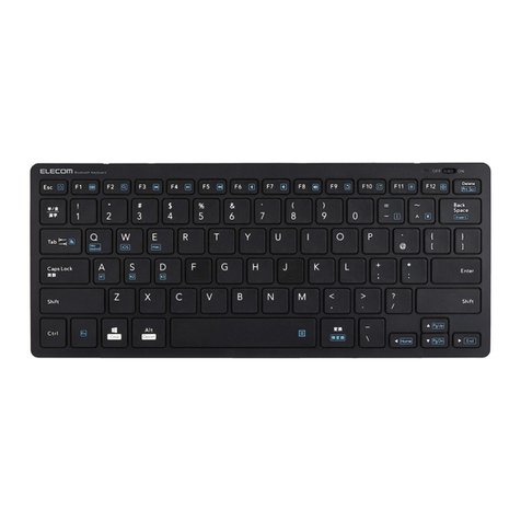 Elecom TK-FBP102 manual