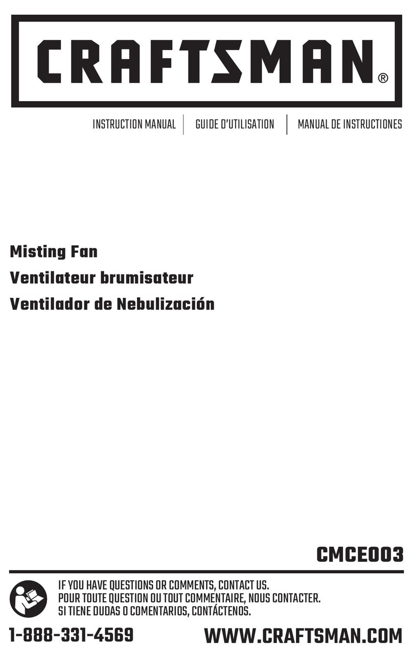 Craftsman CMCE003 User manual