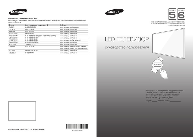 Samsung UE32H5303A user manual