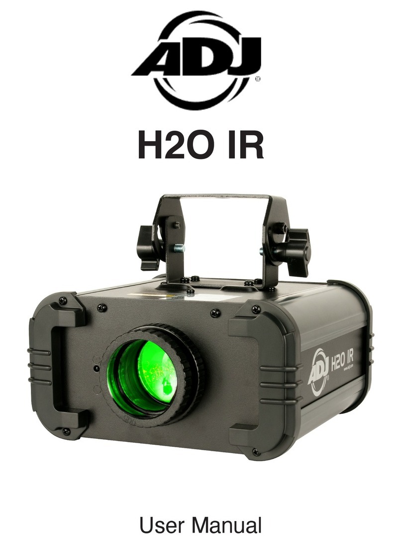 ADJ H2O IR User manual ADJ H2O IR User manual