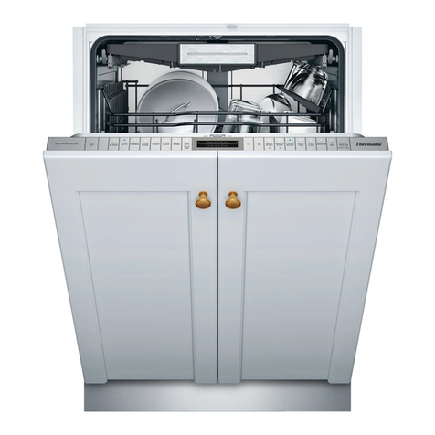 Thermador DWHD760C Series User manual