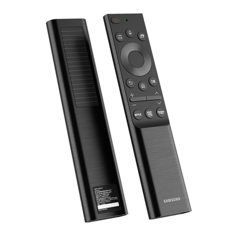 Samsung SolarCell Remote User manual