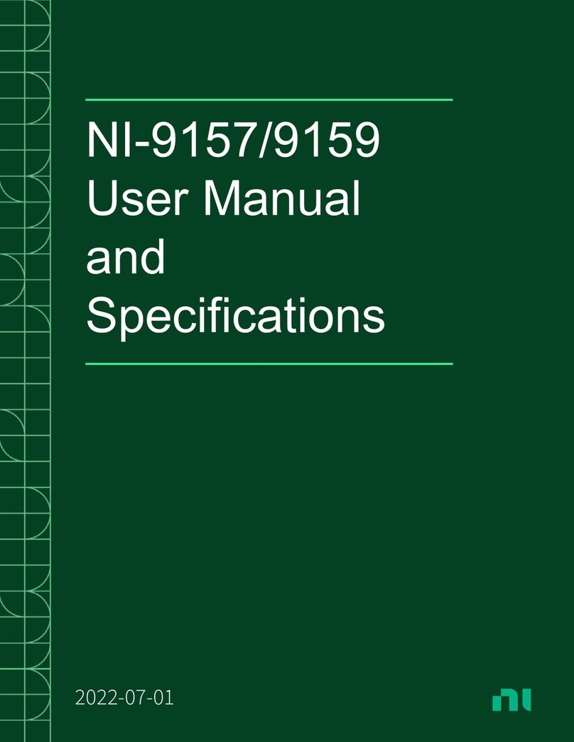 NI NI-9157 User manual and specifications
