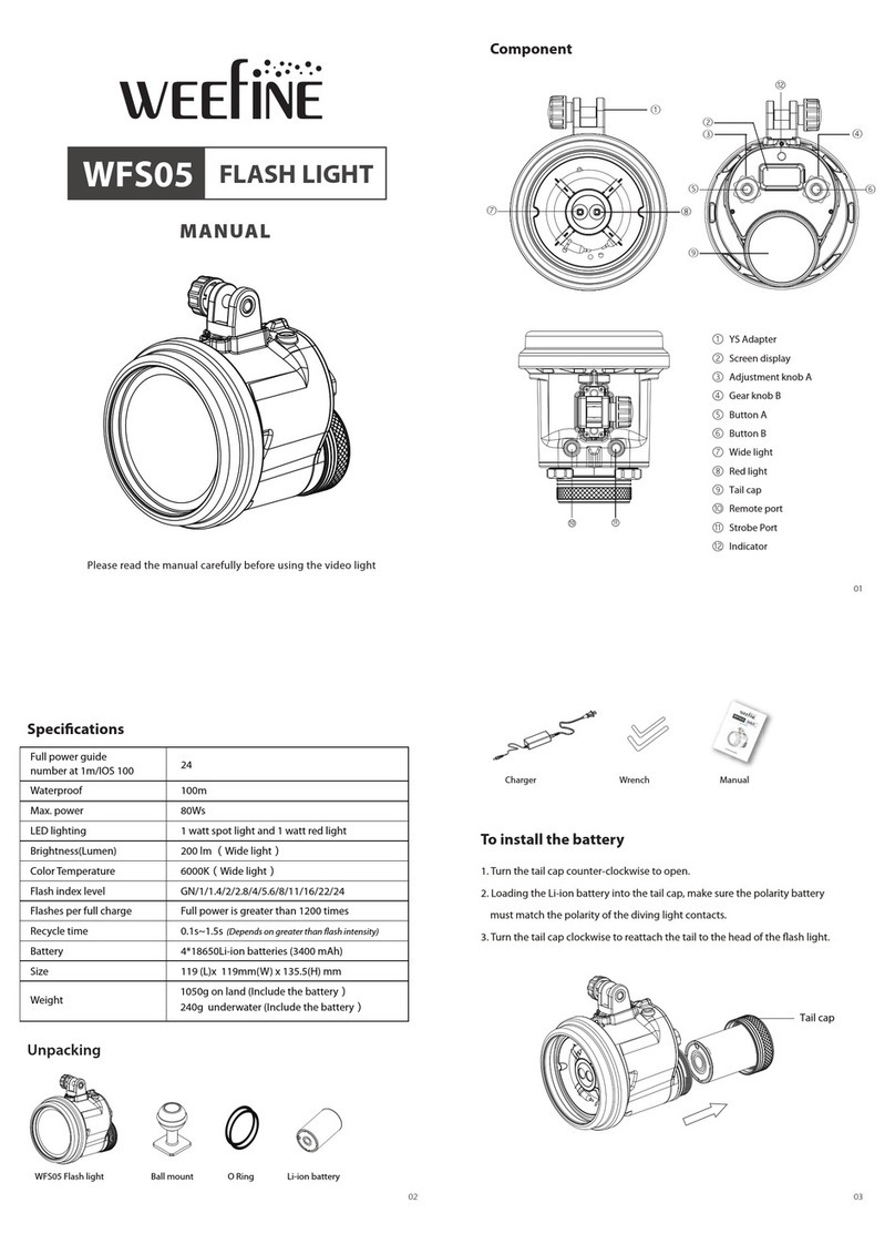 Weefine WFS05 User manual