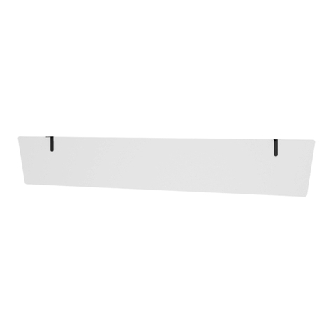 Vari Acrylic Modesty Panel 72 User manual