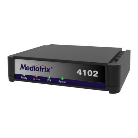 Mediatrix 4102S Manual