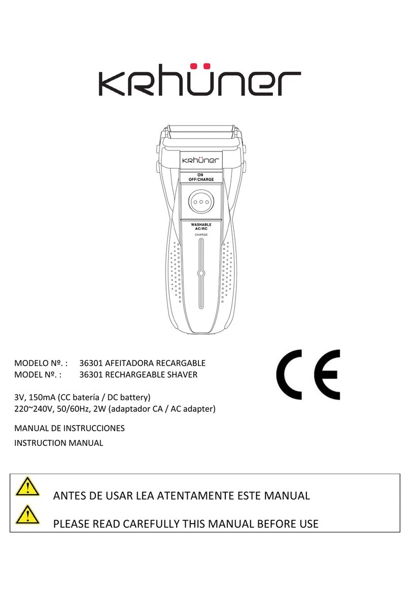 KRHÜNER 36301 instruction manual