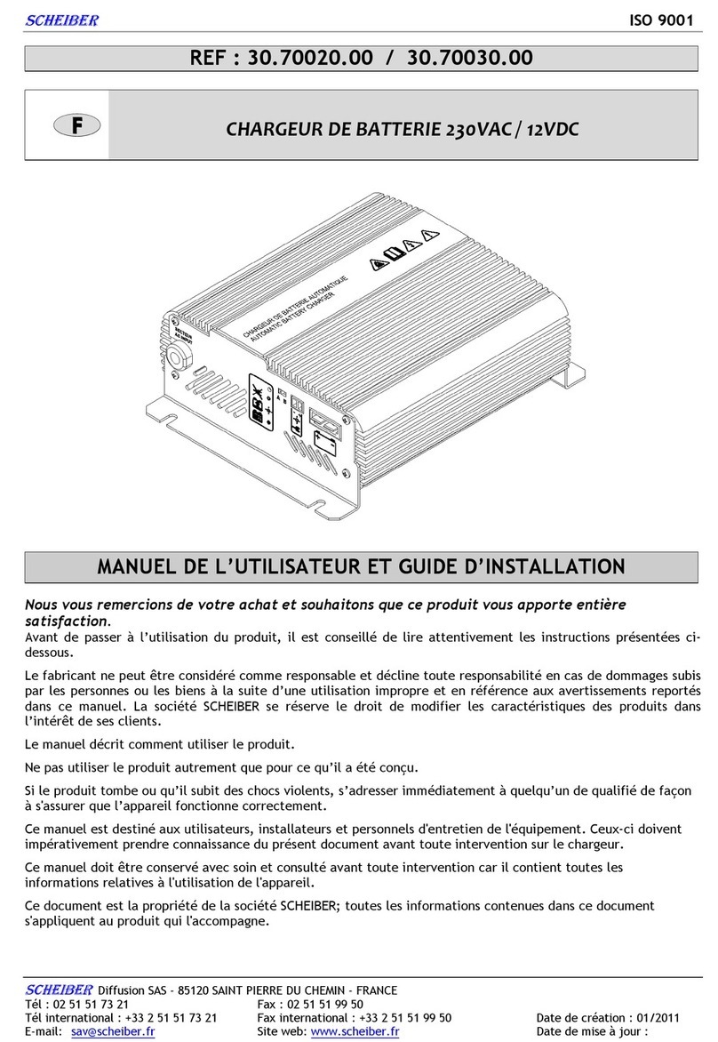 Scheiber 30.70020.00 user manual