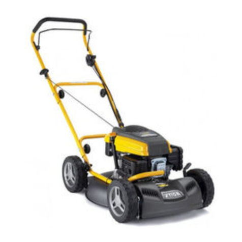 Stiga MCS 504 PRO Handle Series Operator's manual