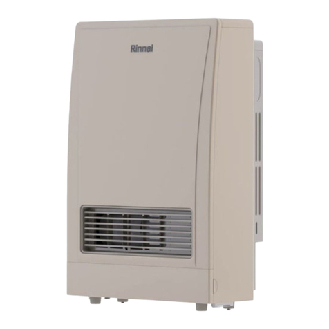 Rinnai EX08DT Installation and operation manual