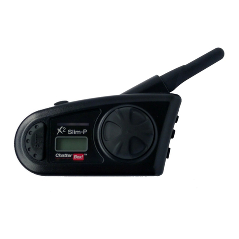 Chatter Box X2 SLIM-P Quick manual
