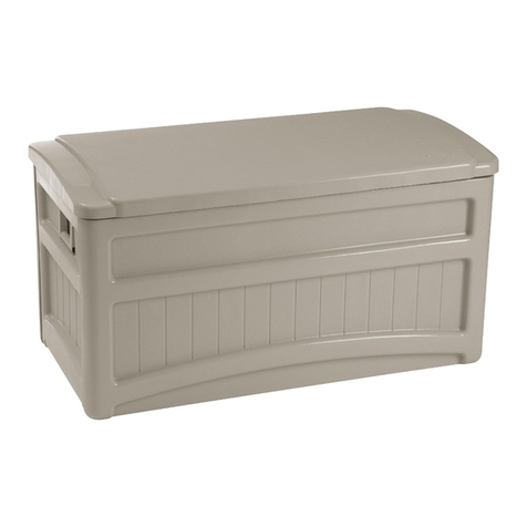 Suncast Brilliant by Design Deck Box DB7000 User manual