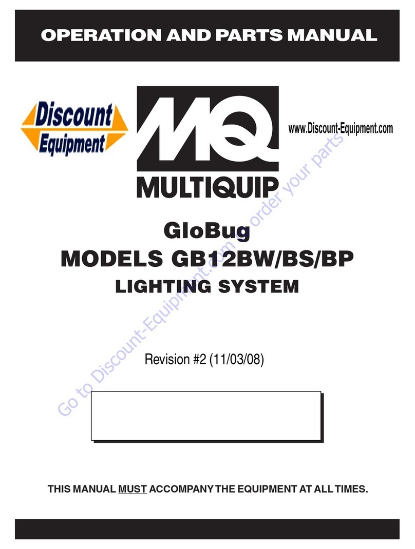 MULTIQUIP GLOBUG GB12BW Operation and parts manual MULTIQUIP GLOBUG GB12BW Operation and parts manual