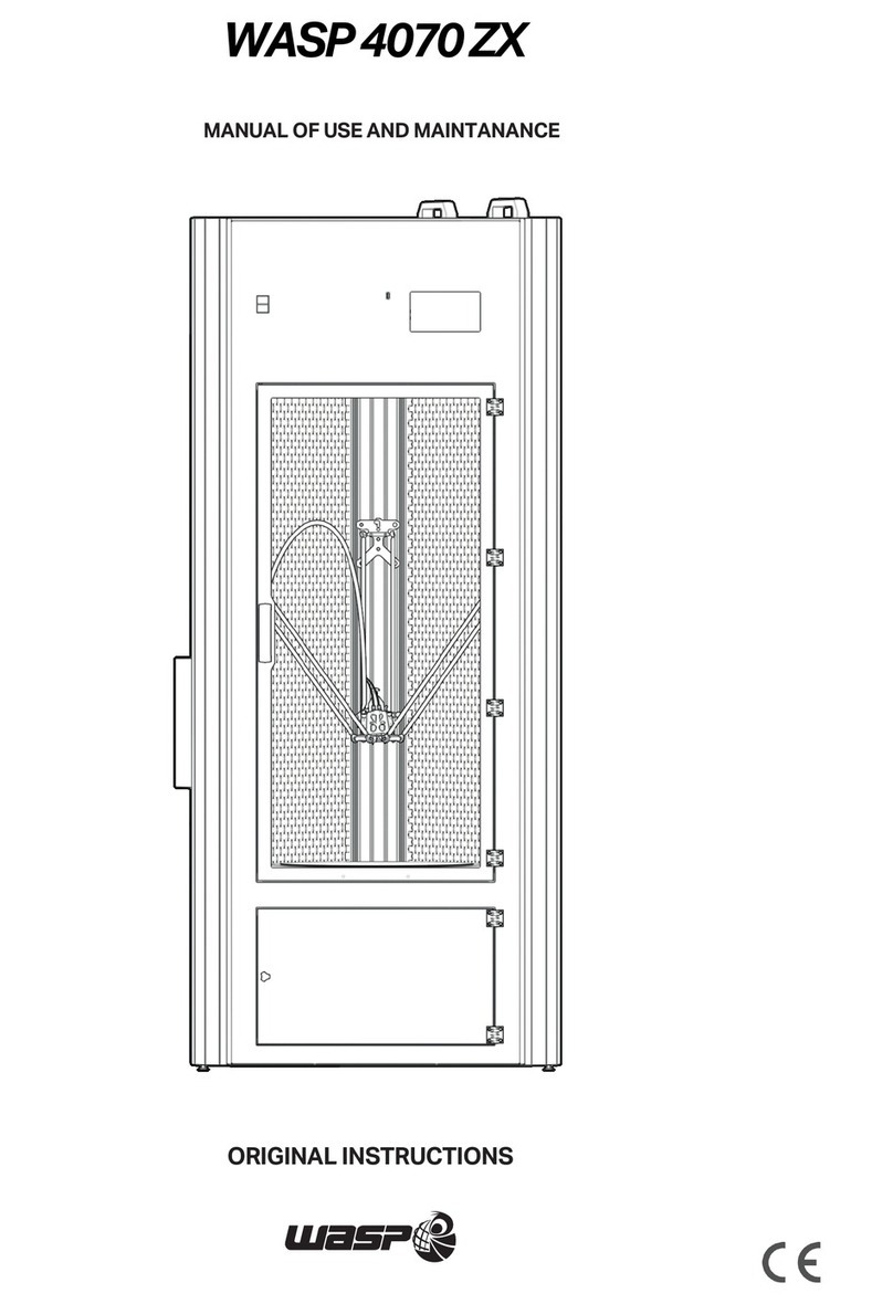 Wasp 4070 ZX User manual