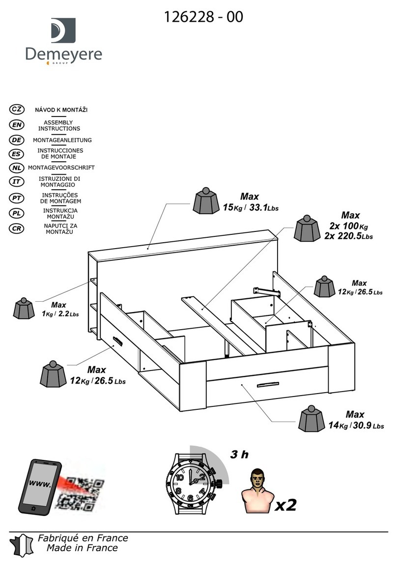 Demeyere 126228-00 Assembly instructions