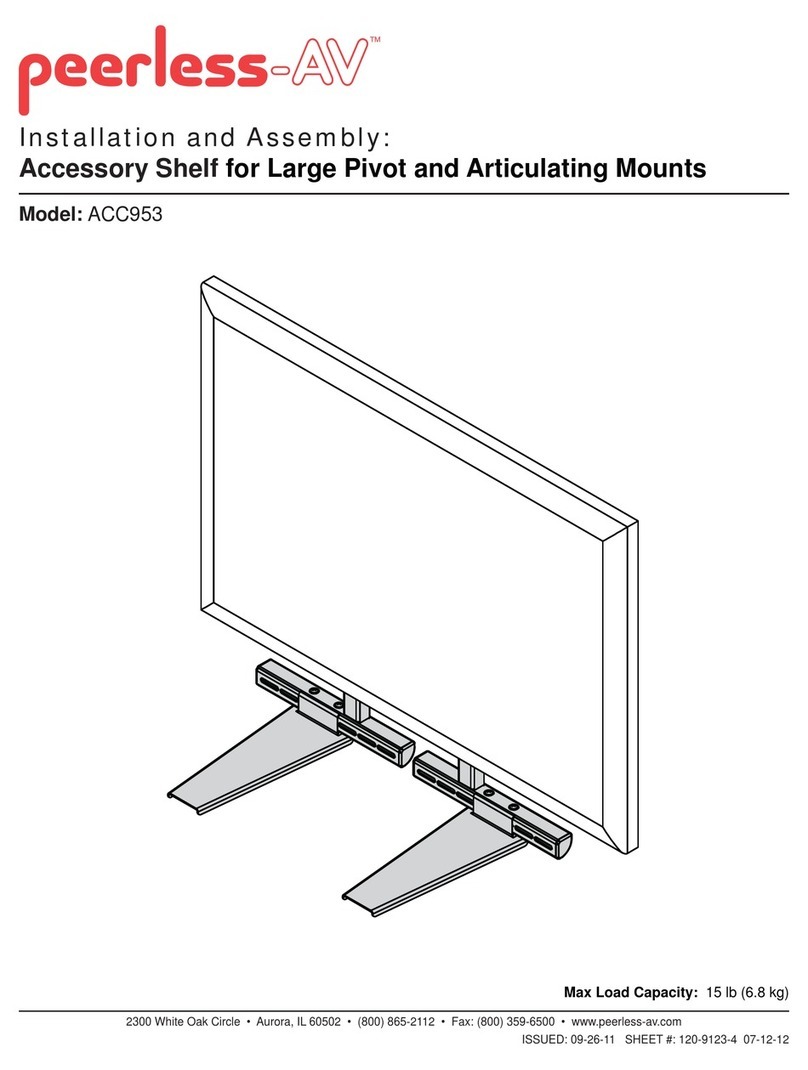 peerless-AV ACC953 Guide